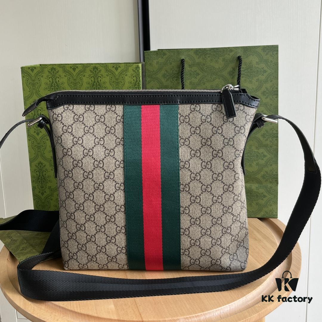 Gucci GG Ophidia Print Series Men's Crossbody Bag