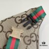 Gucci Super Double G Jumbo Series Belt Bag, Model Number: 696031 Coffee Fabric