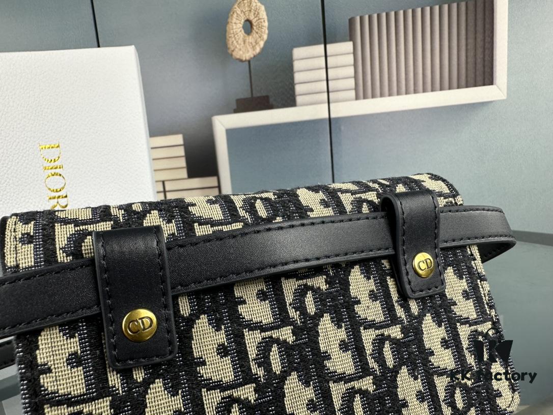 Dior 💝 Saddle New Style Saddle Waist Bag 🖤