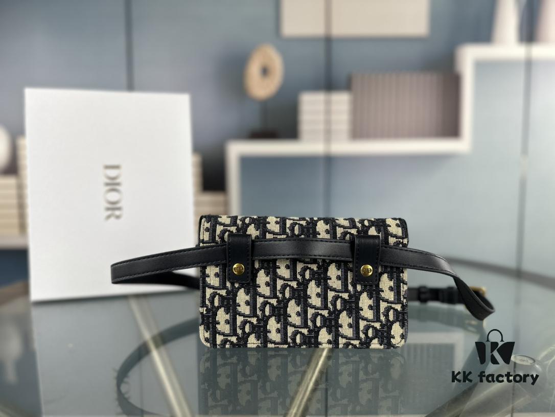 Dior 💝 Saddle New Style Saddle Waist Bag 🖤