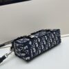 Small DIOR New Messenger Bag with Box 🆕❤️ - Blue Oblique Print, CD Buckle, Adjustable Shoulder Strap