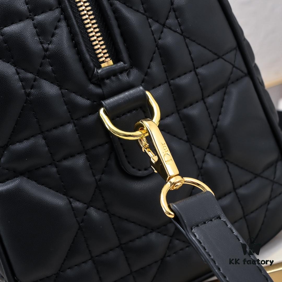 Dior Groove .25 Handbag in Blue Oblique Print