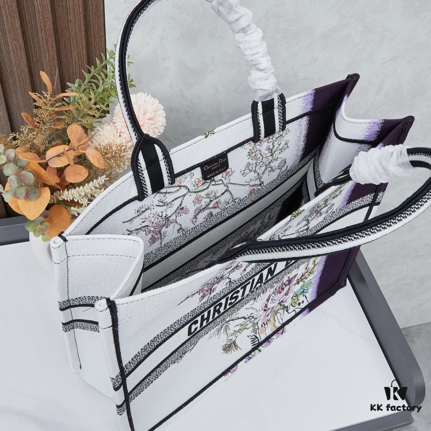 Original Order Embroidered Large Size Di0r Book Tote