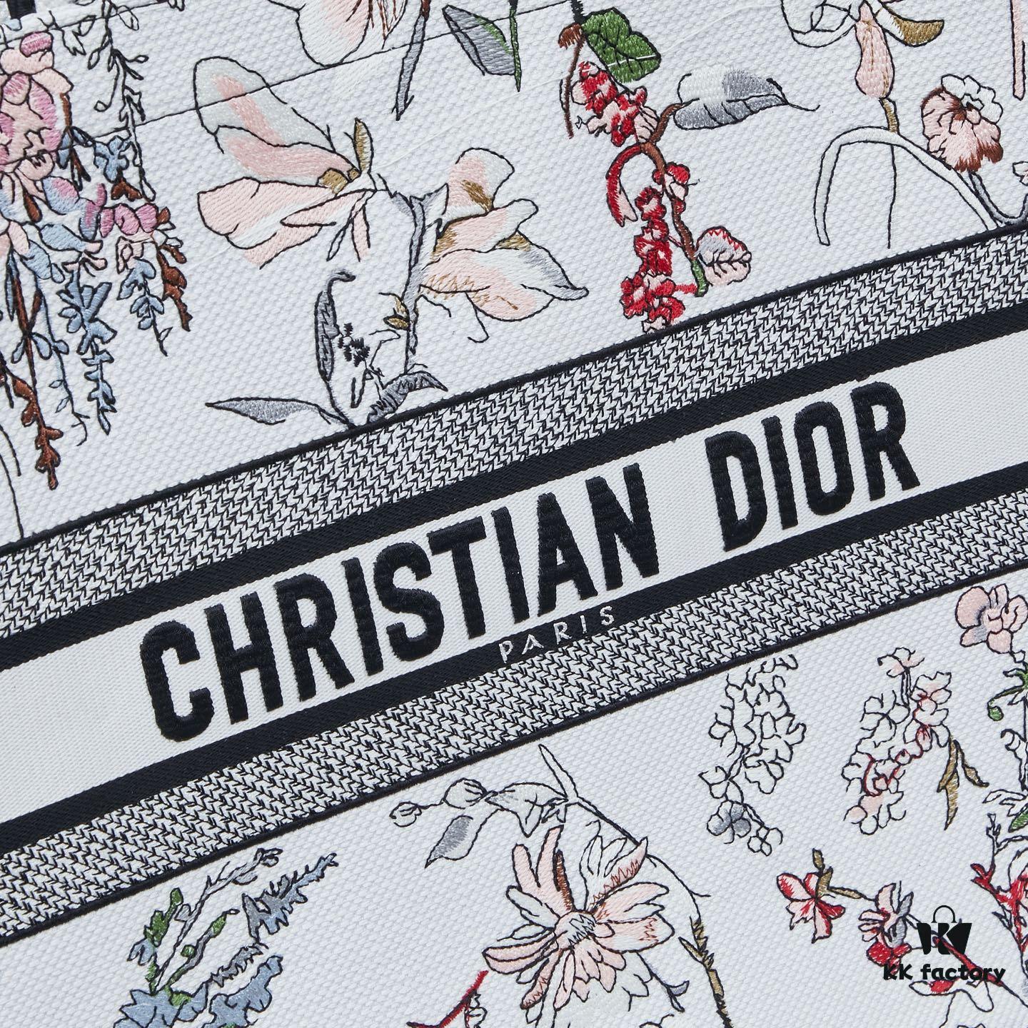 Embroidered Large Size [Dior Book Tote]