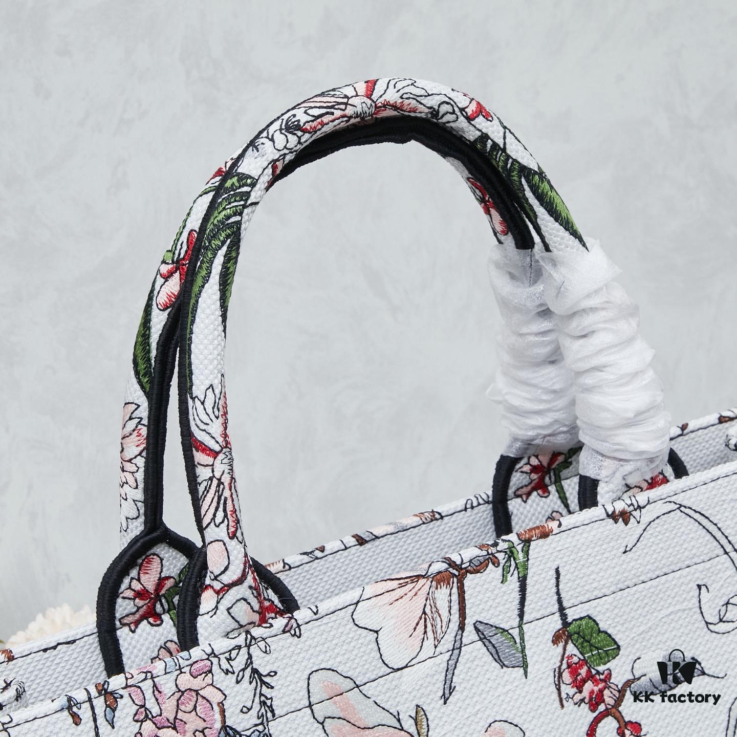 Embroidered Large Size [Dior Book Tote]