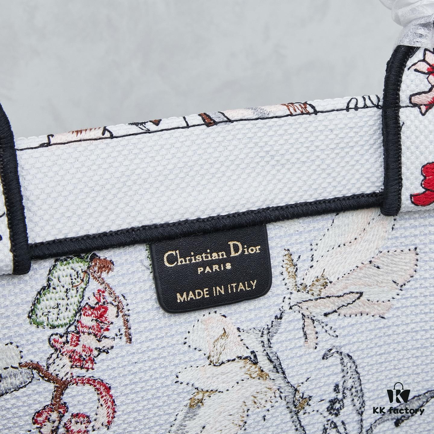 Embroidered Large Size [Dior Book Tote]