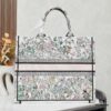 Original Order Embroidered Large Di0r Book Tote