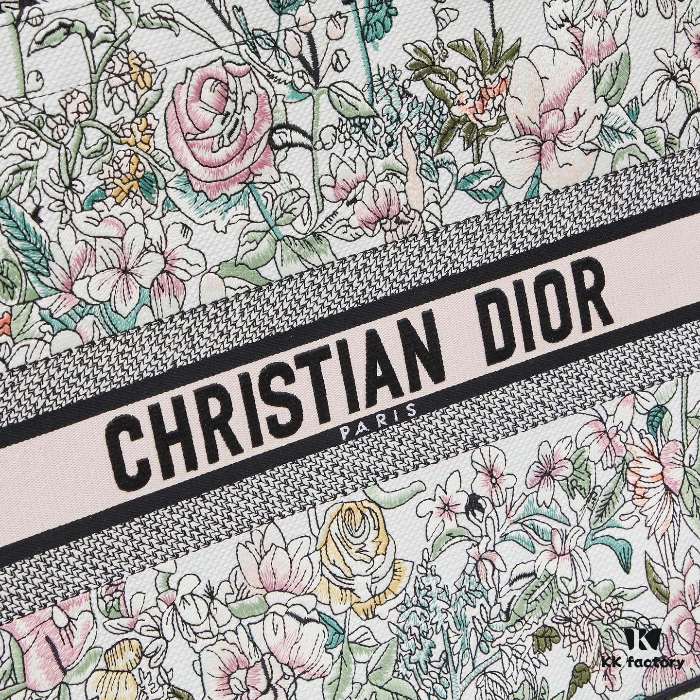 Original Order Embroidered Large Di0r Book Tote