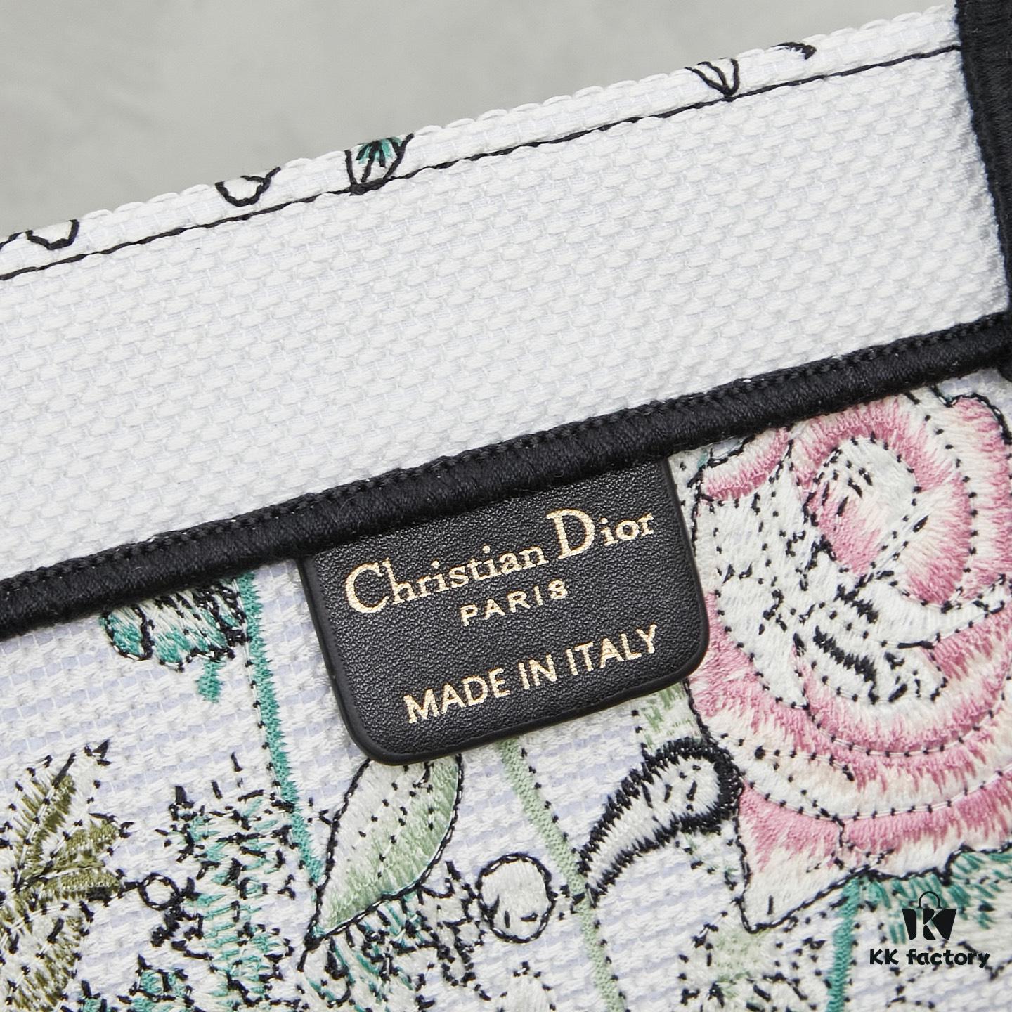 Original Order Embroidered Large Di0r Book Tote