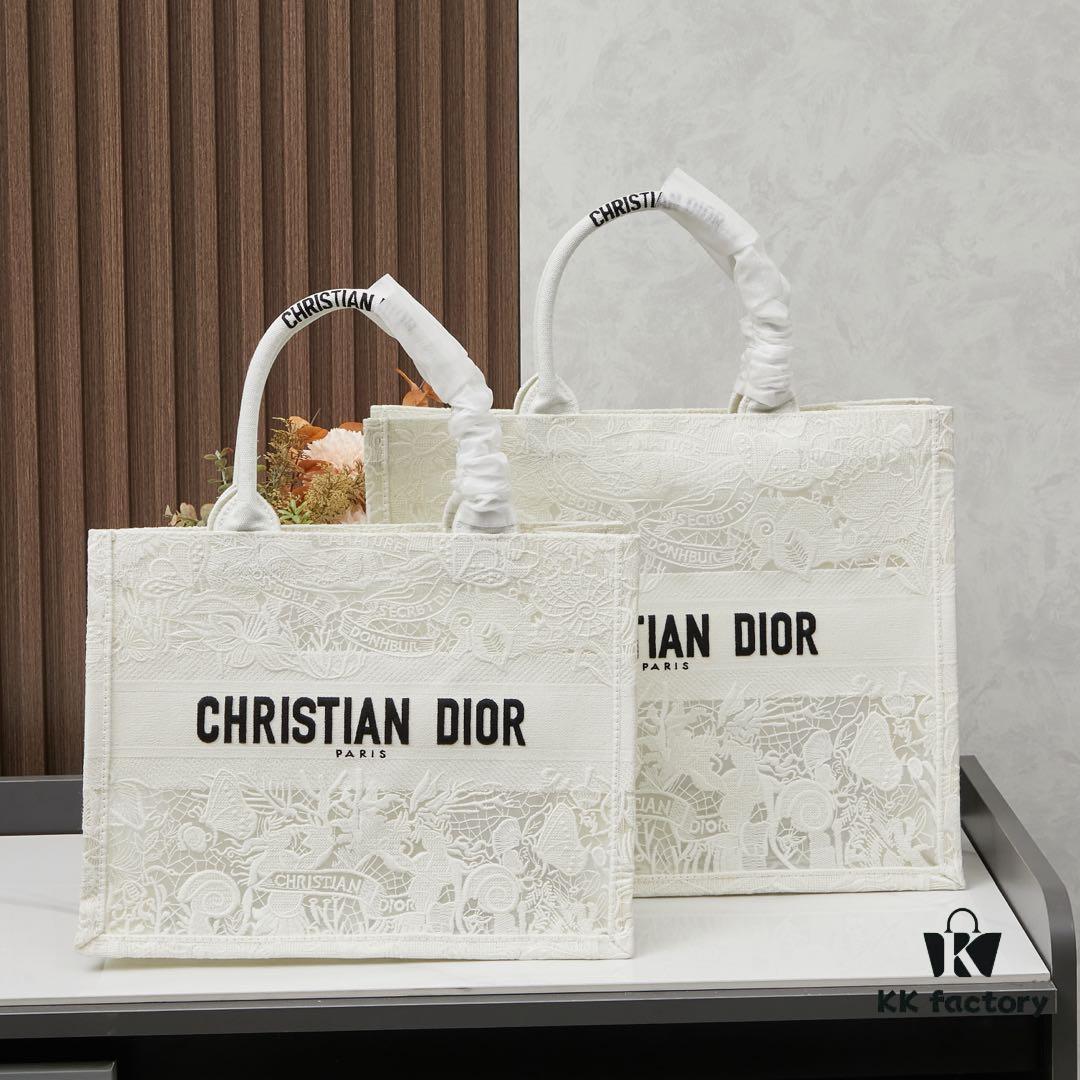 Original Order Embroidered Medium Di0r Book Tote