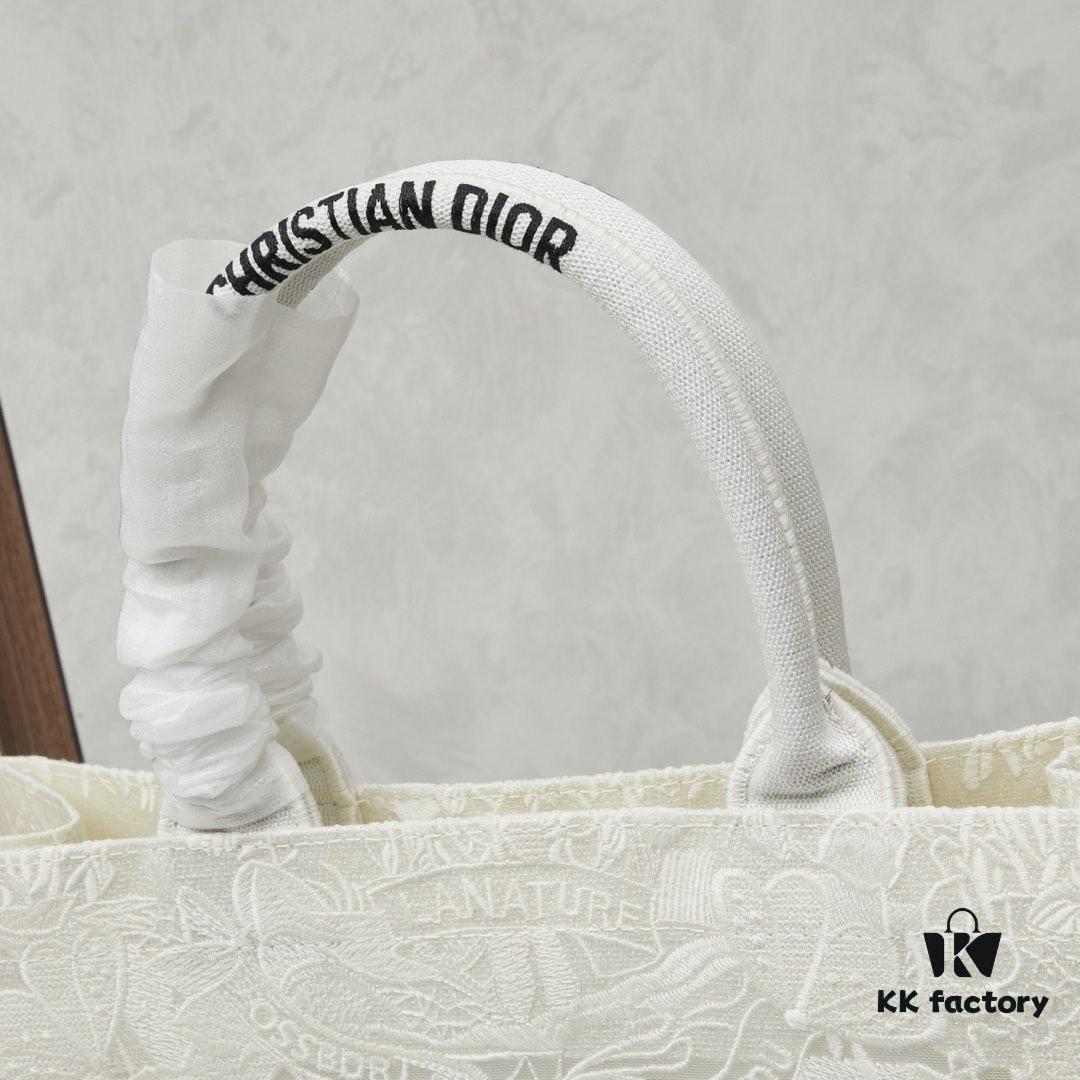 Embroidered Large Size [Di0r Book Tote]