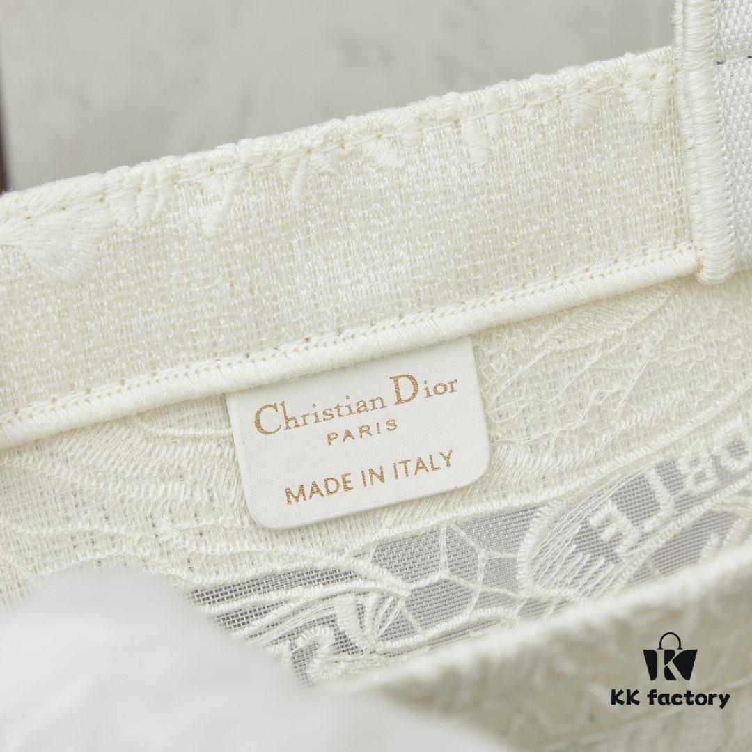 Embroidered Large Size [Di0r Book Tote]