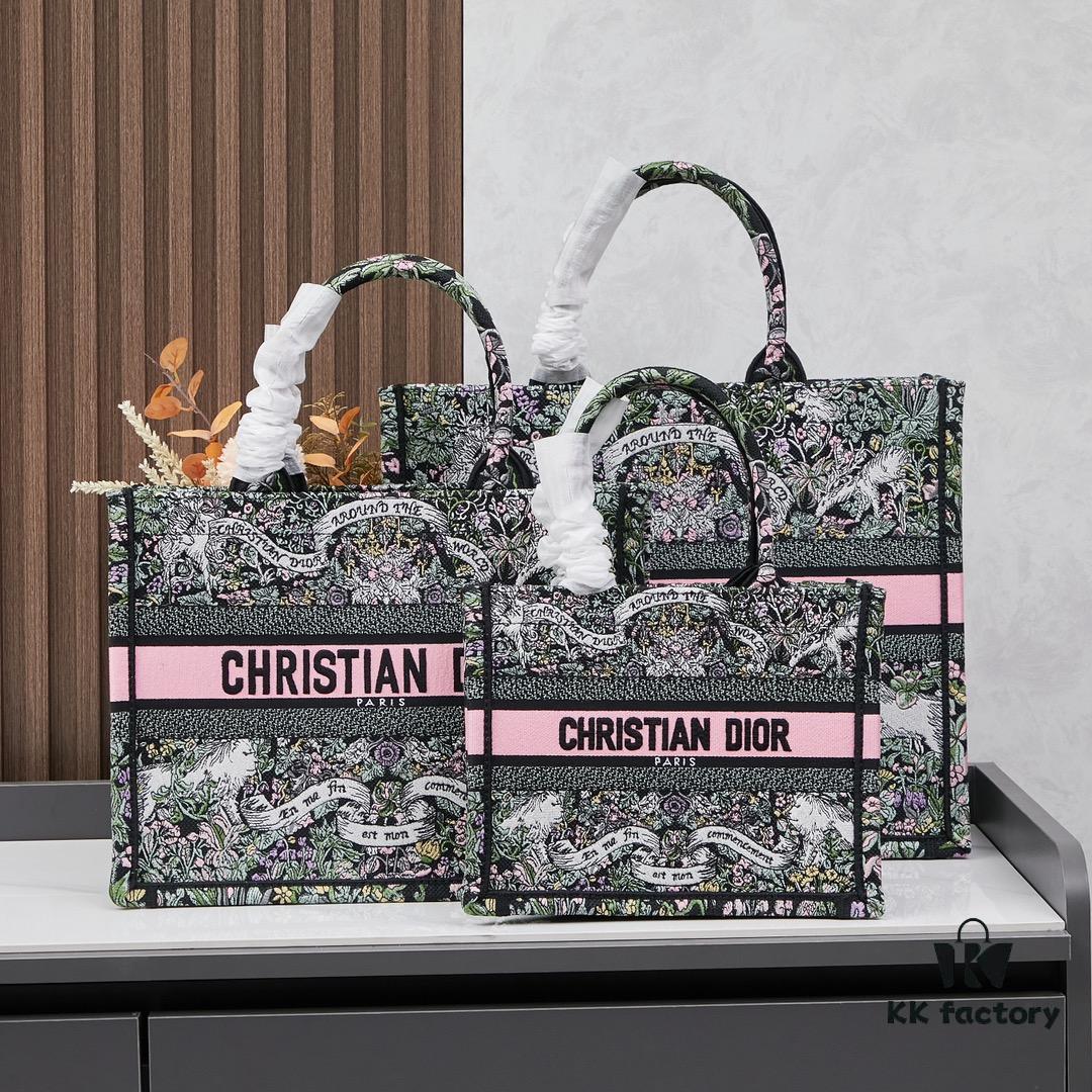 Embroidered Large [Dior Book Tote] Original Order
