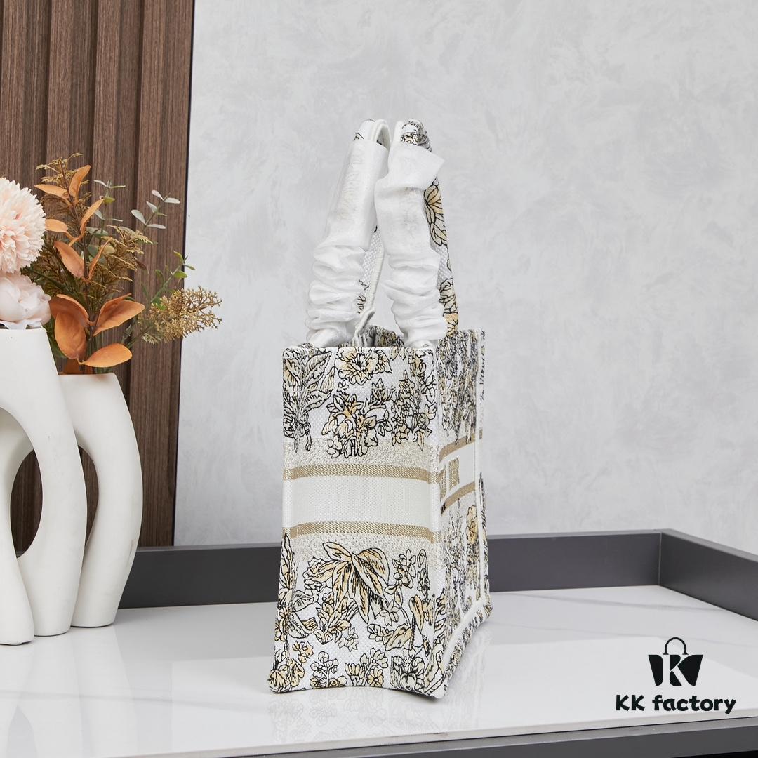 Book Tote Bag (Small Size, Embroidered 26.5cm)