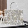 Original Order Embroidered Large Di0r Book Tote