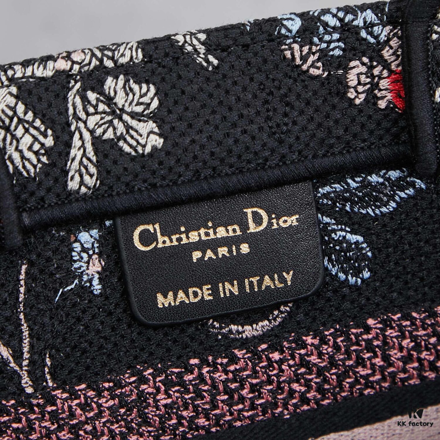 Book Tote Bag with Embroidered Small Size 26.5cm