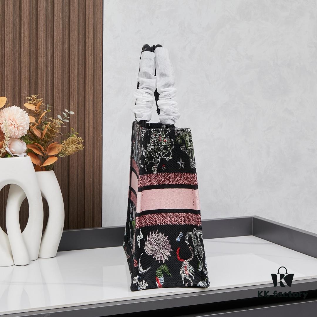 Original Order Embroidered Medium Di0r Book Tote