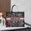 Embroidered Large Size [Di0r Book Tote]