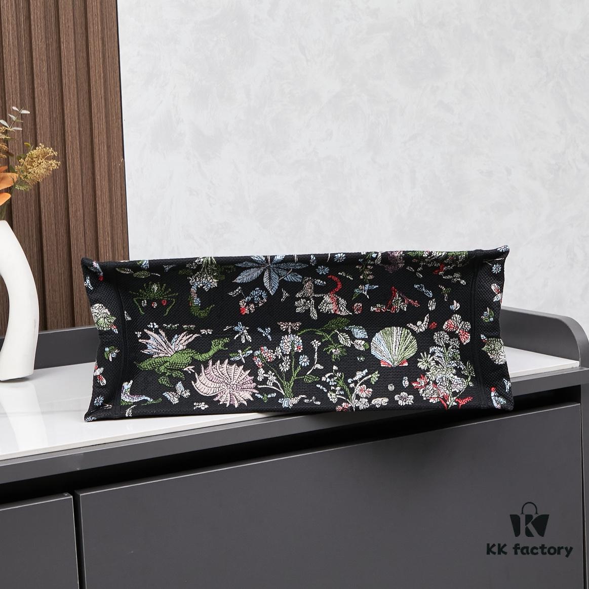 Embroidered Large Size [Di0r Book Tote]