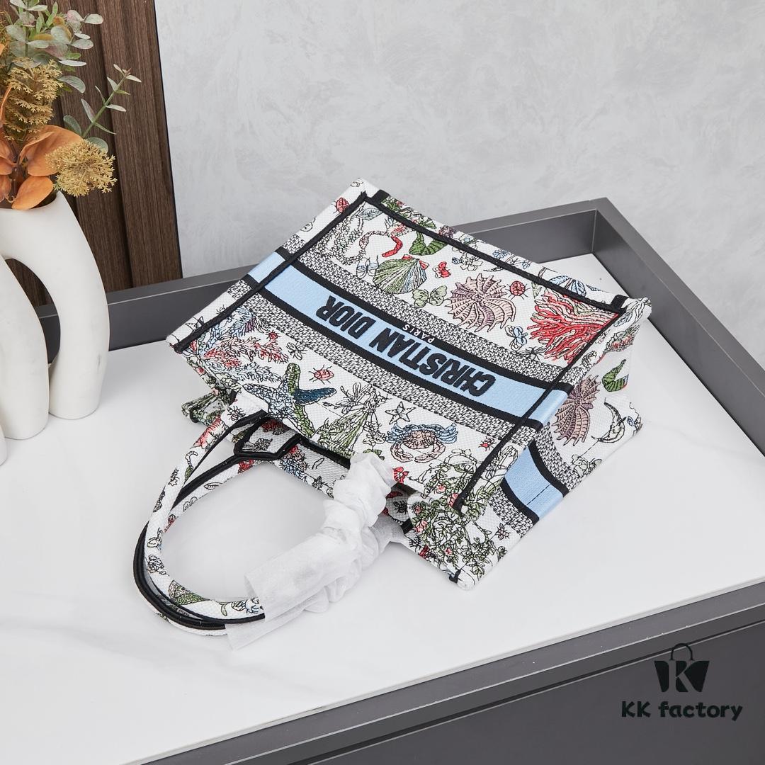 Book Tote Bag (Small Size, Embroidered 26.5cm)