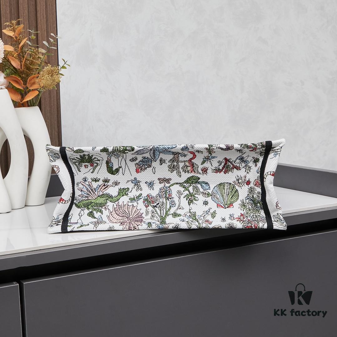 Original Order Embroidered Medium Di0r Book Tote