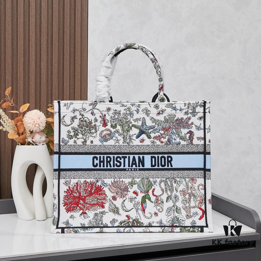 Embroidered Large [Dior Book Tote] Original Order