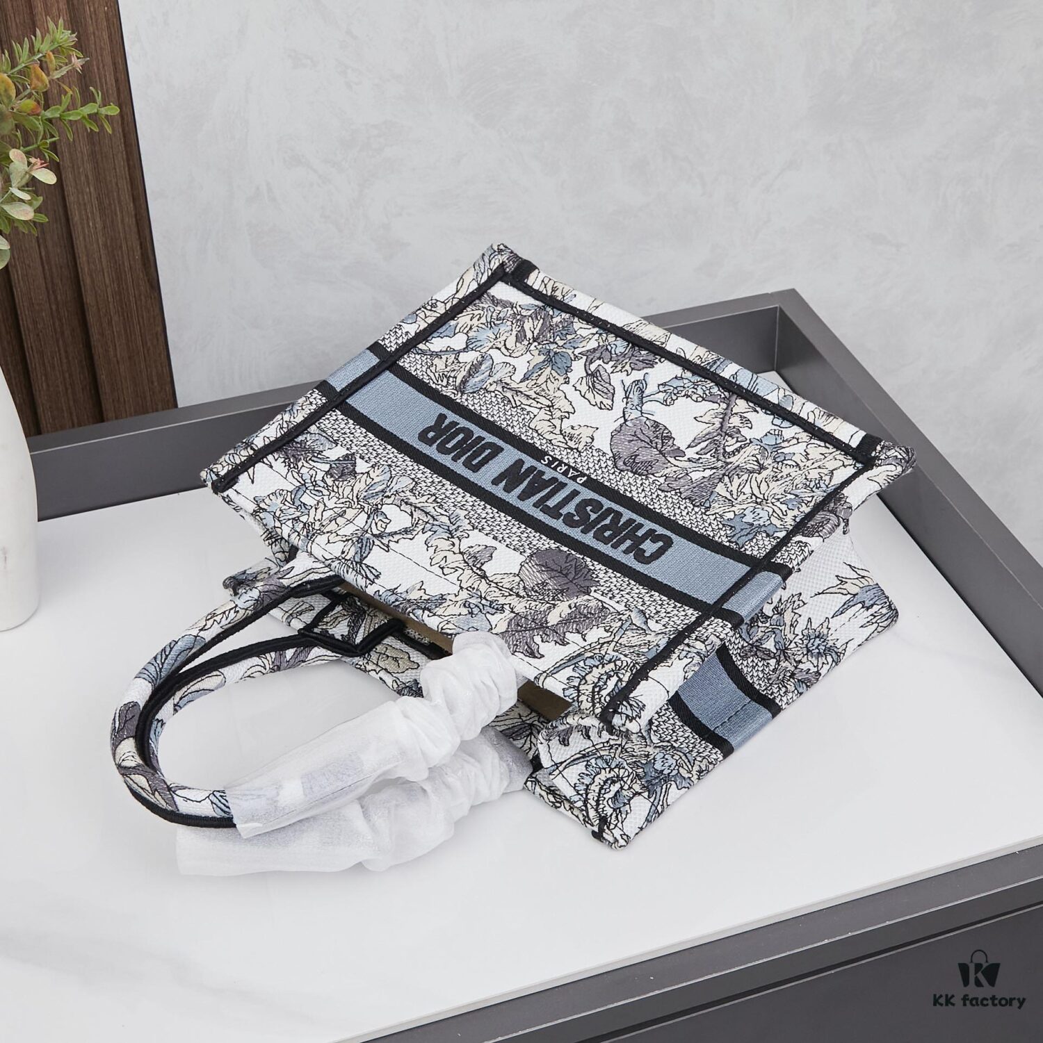 Book Tote Bag (Small Size, Embroidered 26.5cm)