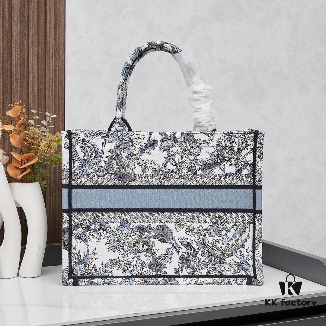 Original Order Embroidered Medium Di0r Book Tote