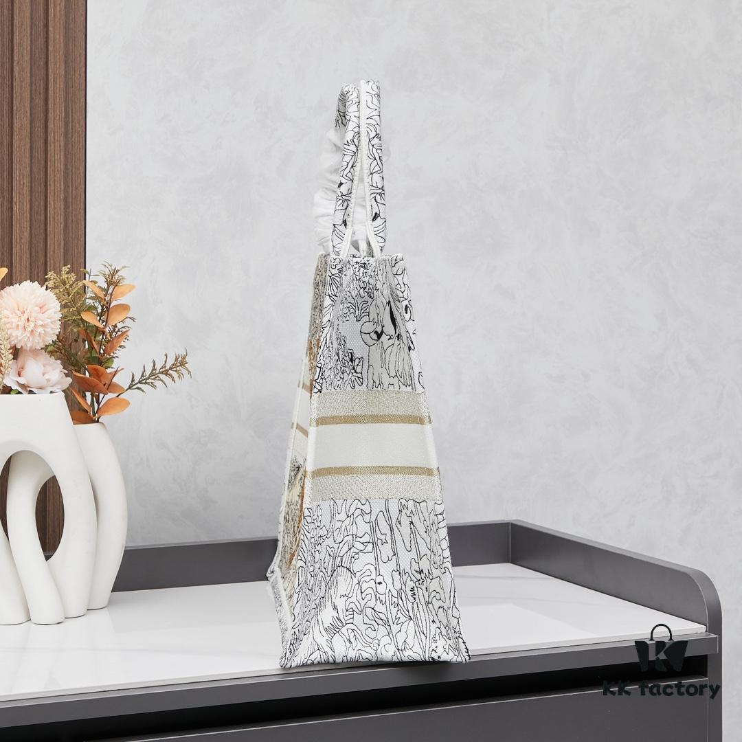 Embroidered Large Di0r Book Tote (Original Order)