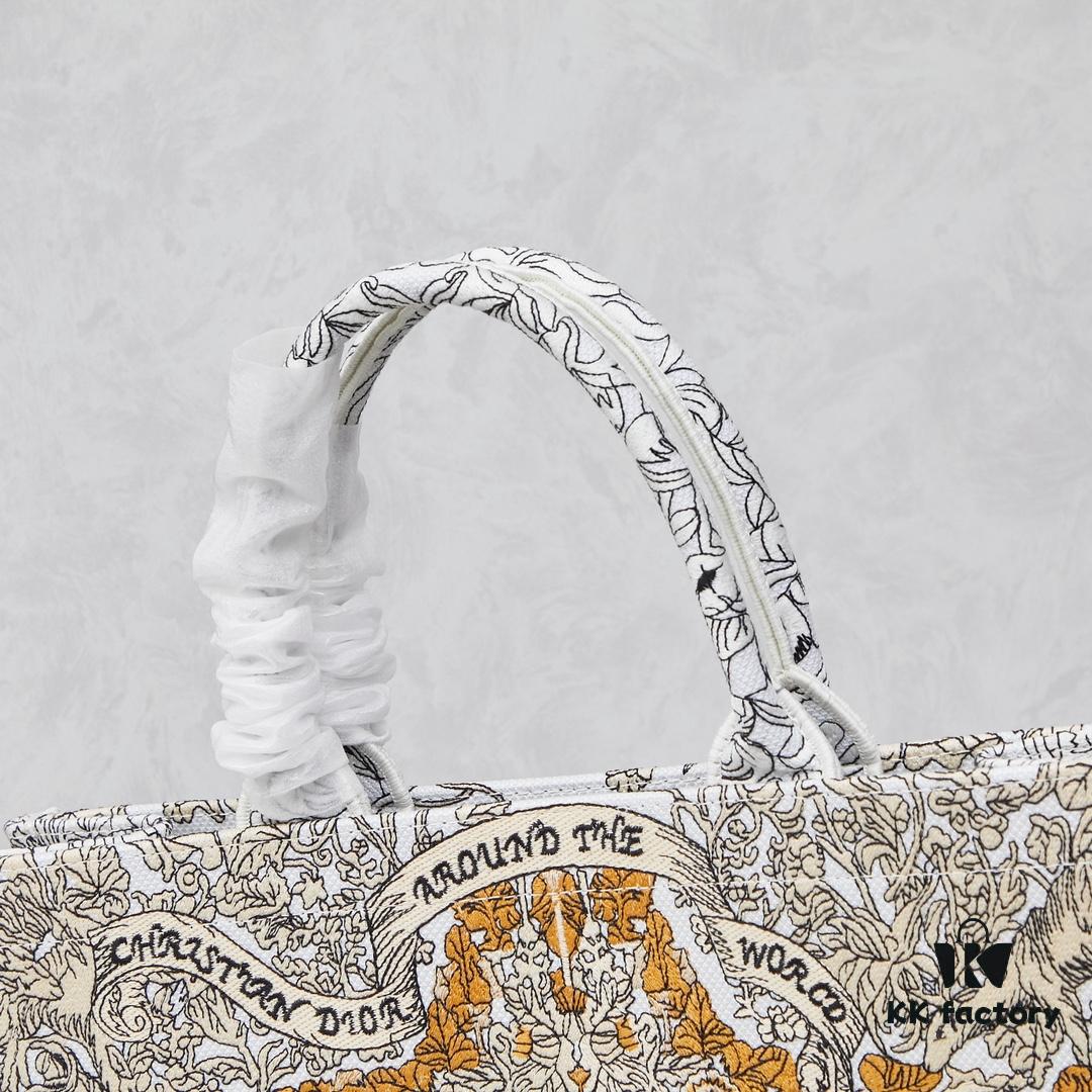 Embroidered Large Di0r Book Tote (Original Order)