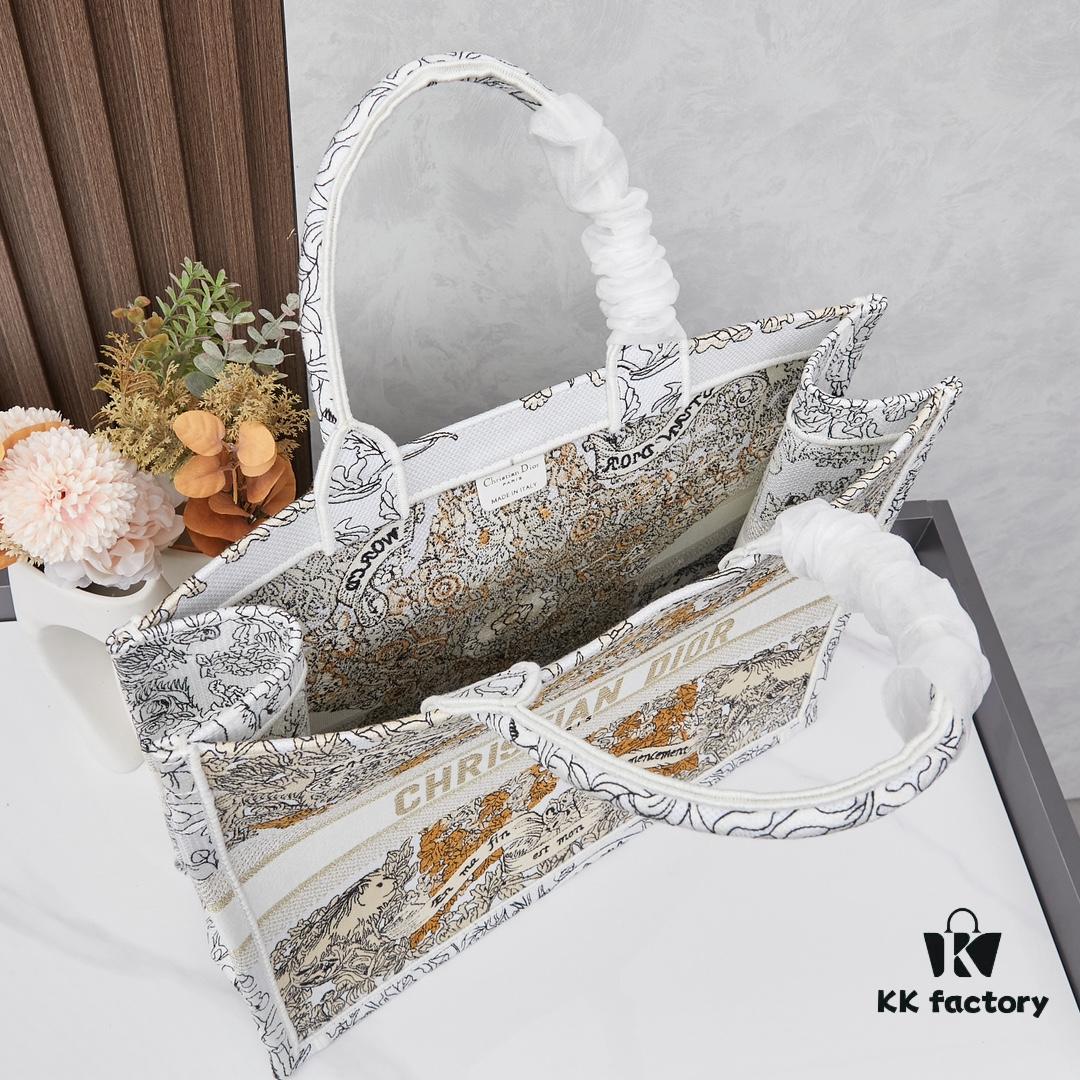 Embroidered Large Di0r Book Tote (Original Order)