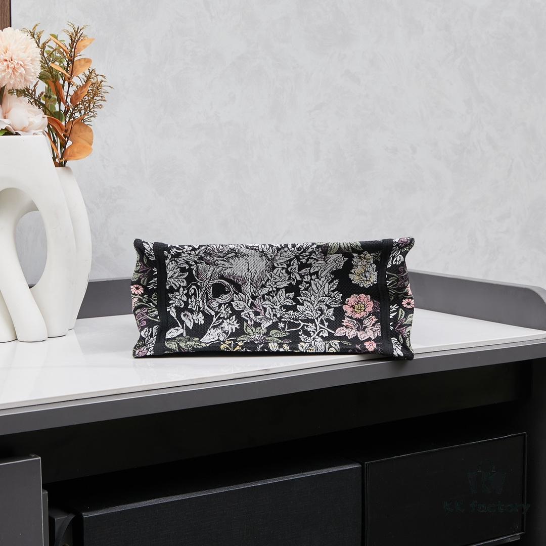 Book Tote Bag (Small Size, Embroidered 26.5cm)