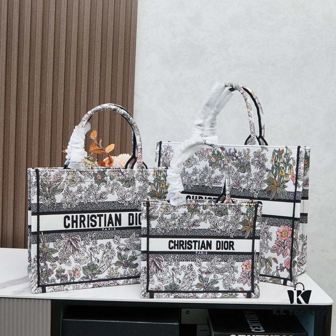 Embroidered Large Size [Dior Book Tote]