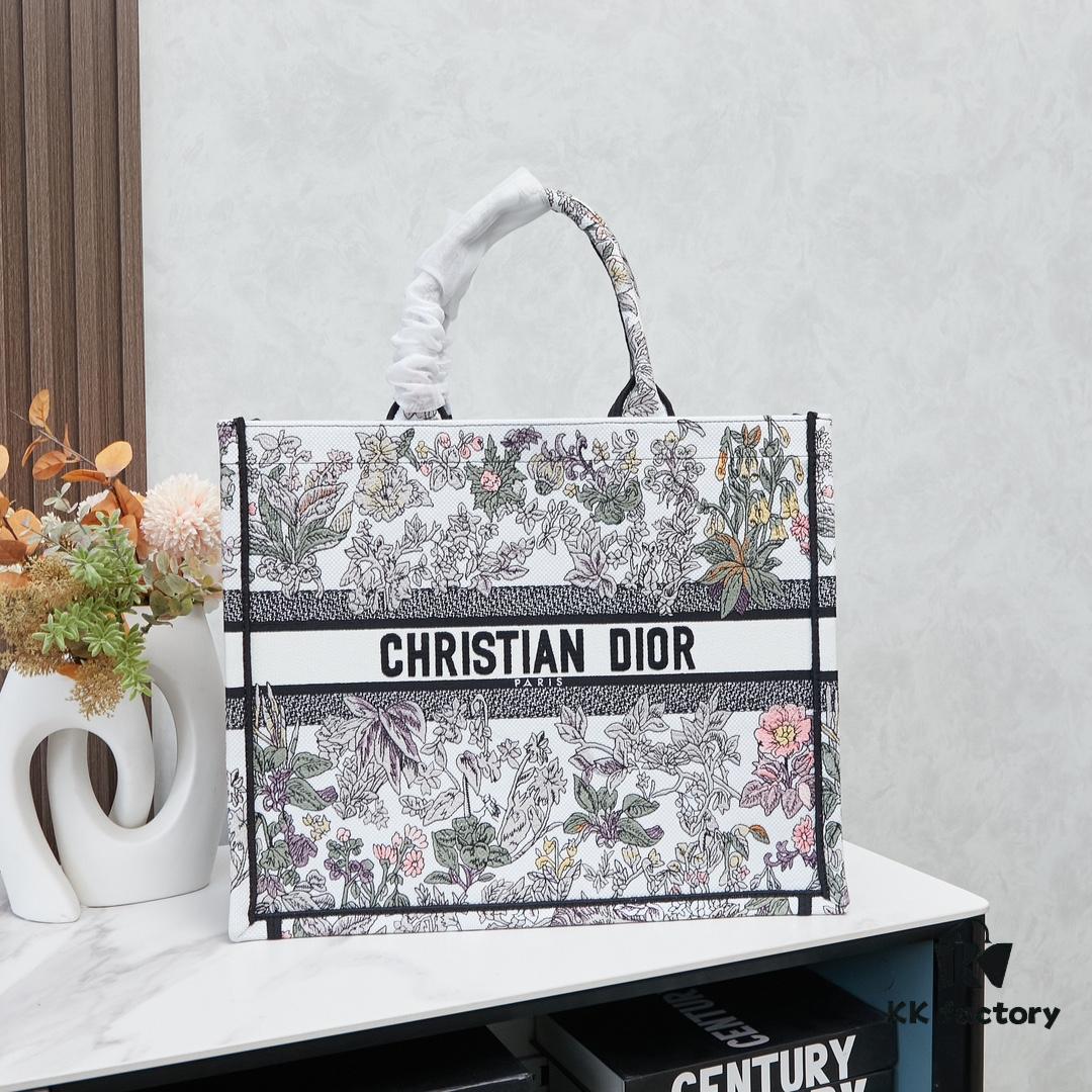 Embroidered Large Size [Dior Book Tote]