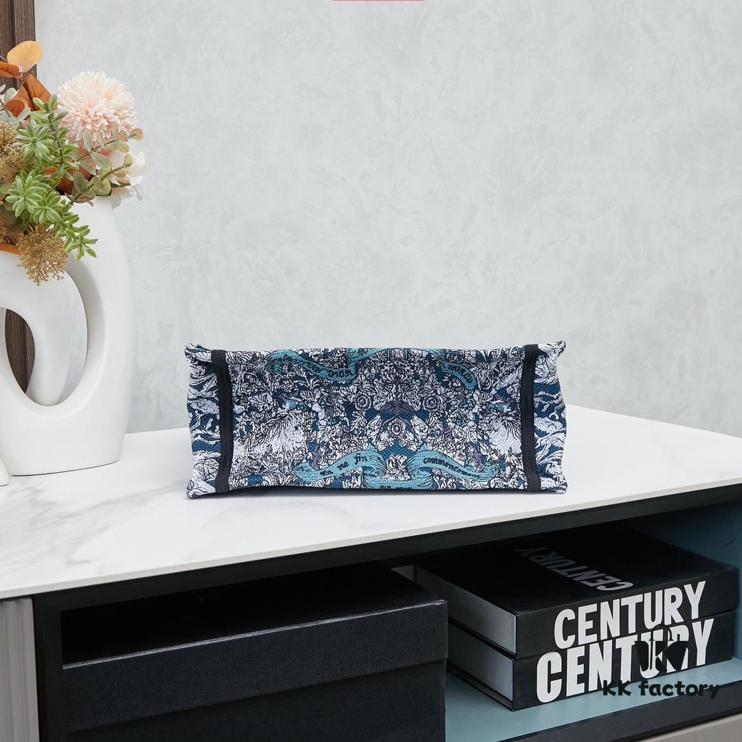 Book Tote Bag (Small Size Embroidered 26.5cm)