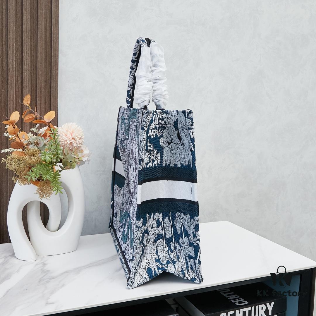 Original Order Embroidered Large Di0r Book Tote
