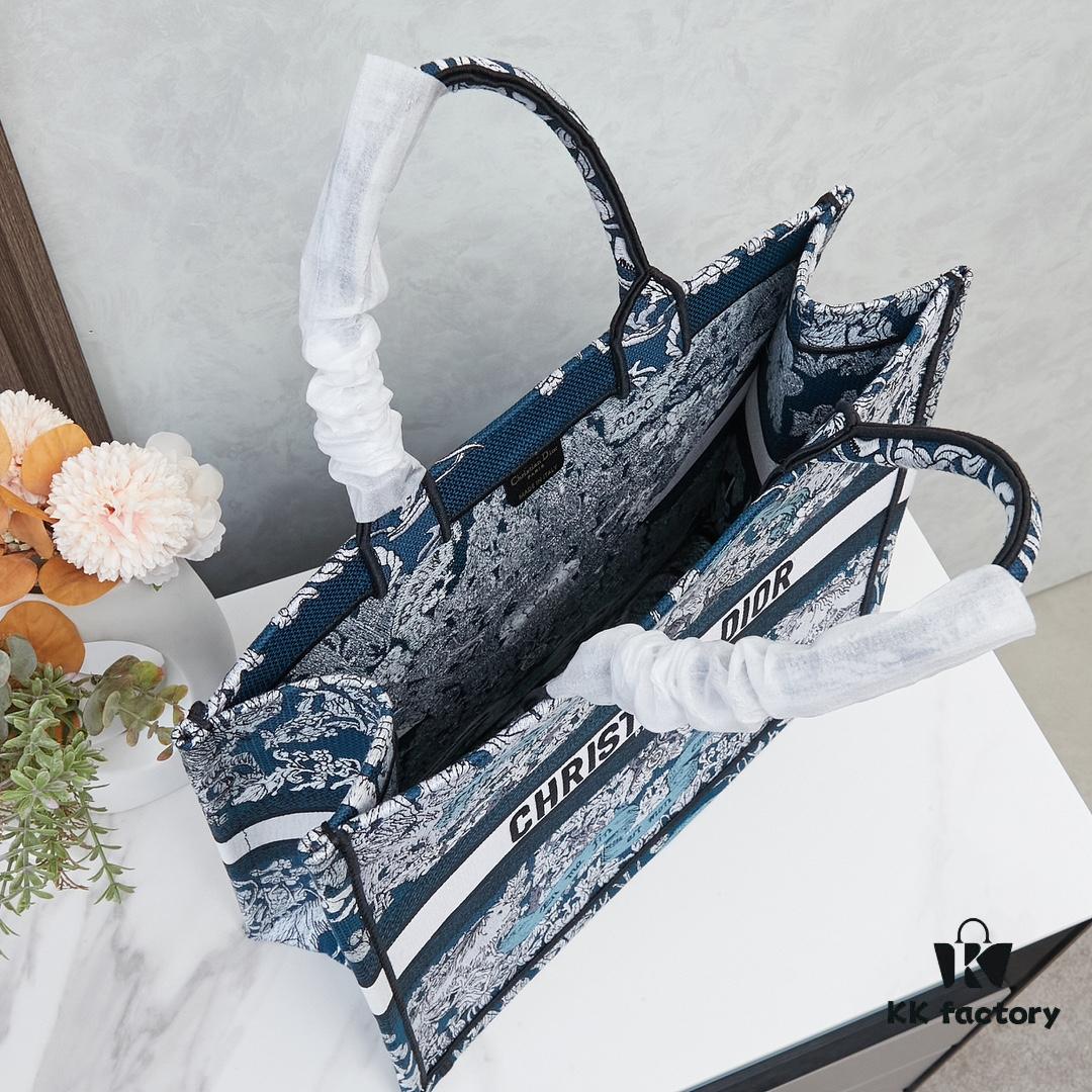 Original Order Embroidered Large Di0r Book Tote