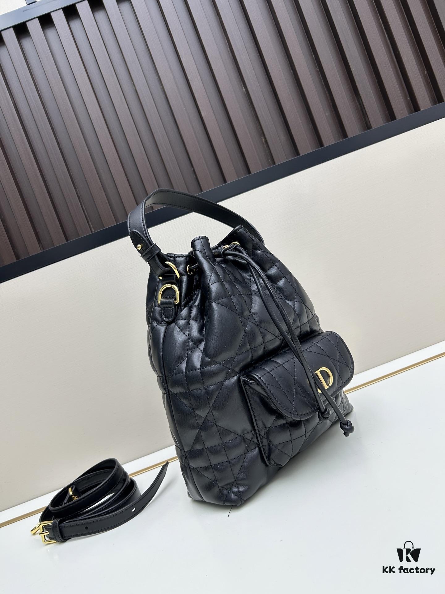 Large DIOR Caro Bucket Bag from the Fall 2025 Ready-to-Wear Collection