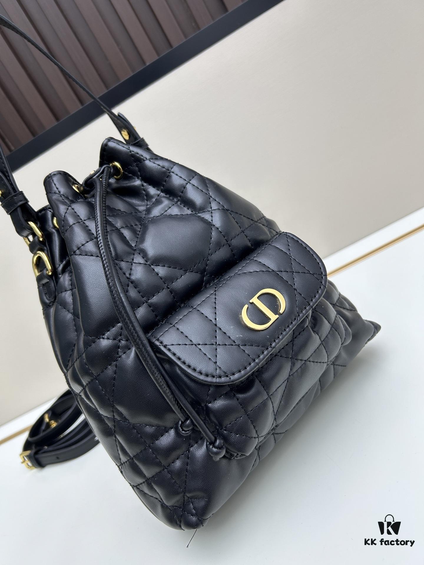 Large DIOR Caro Bucket Bag from the Fall 2025 Ready-to-Wear Collection