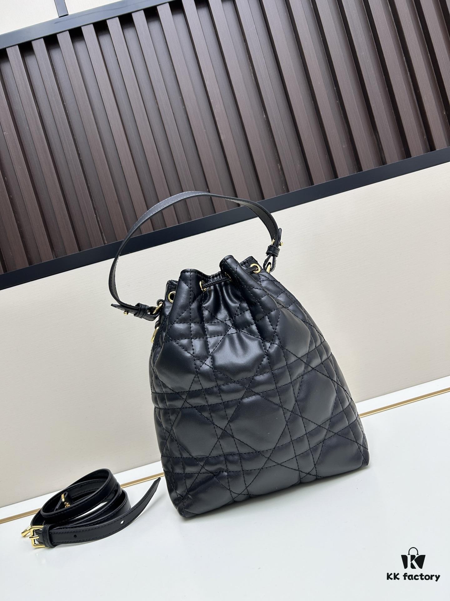 Large DIOR Caro Bucket Bag from the Fall 2025 Ready-to-Wear Collection