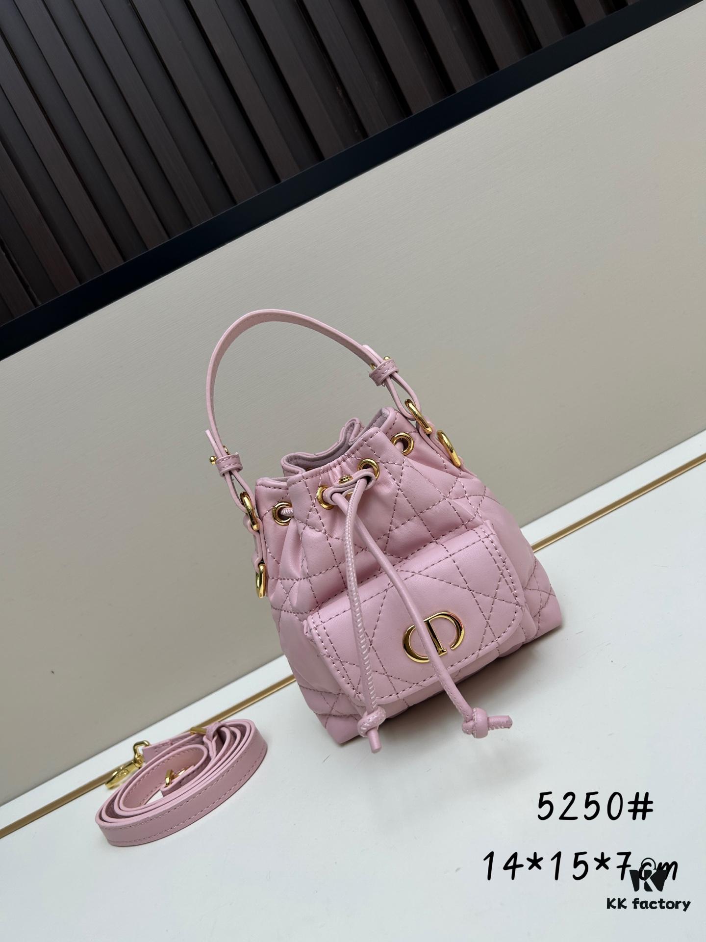 Small DIOR Caro Bucket Bag from the 2025 Autumn Ready-to-Wear Collection