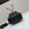 Dior Caro Mini Bucket Bag in Black Lambskin from the 2025 Fall Collection