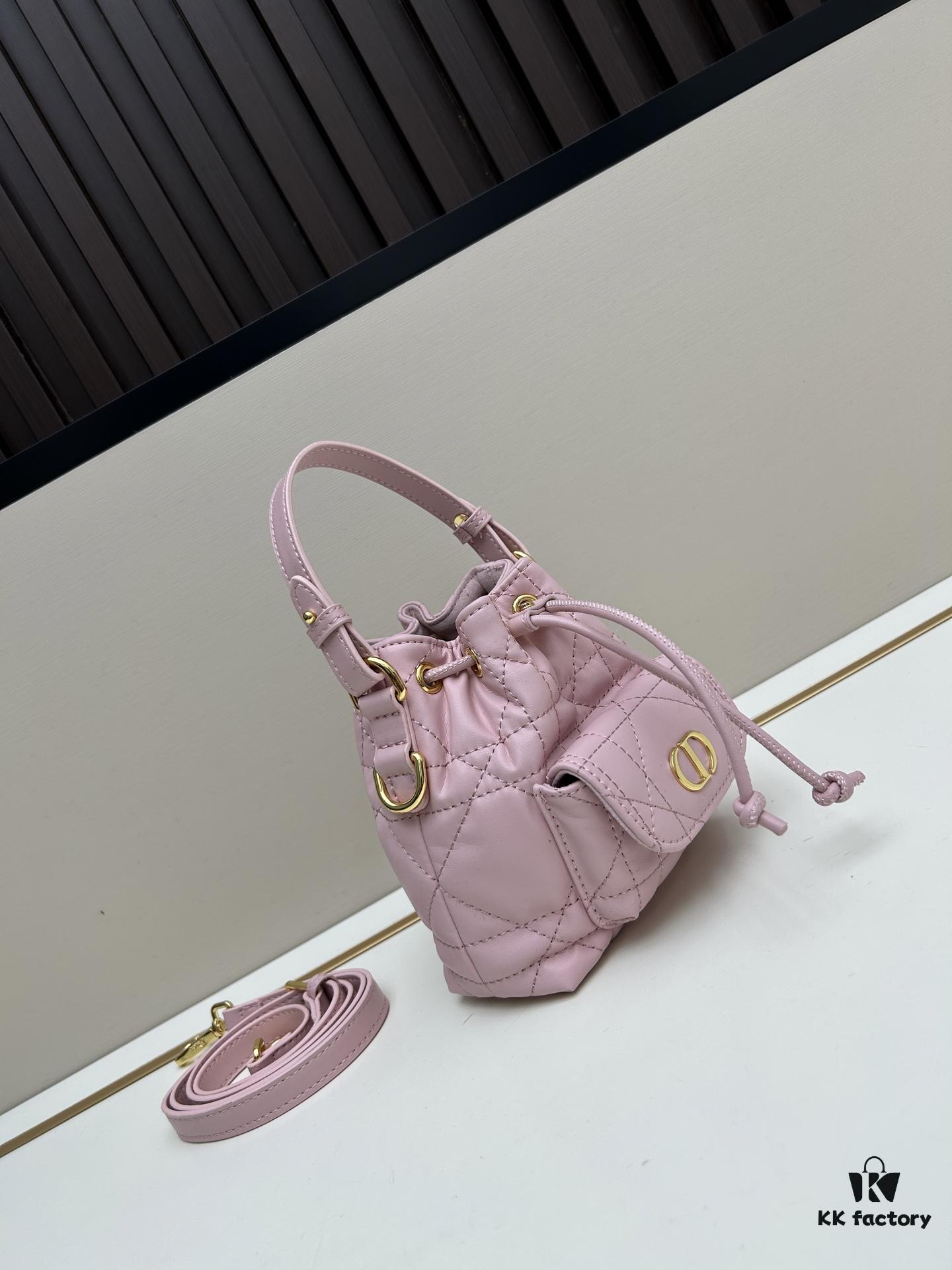 Small DIOR Caro Bucket Bag from the 2025 Autumn Ready-to-Wear Collection
