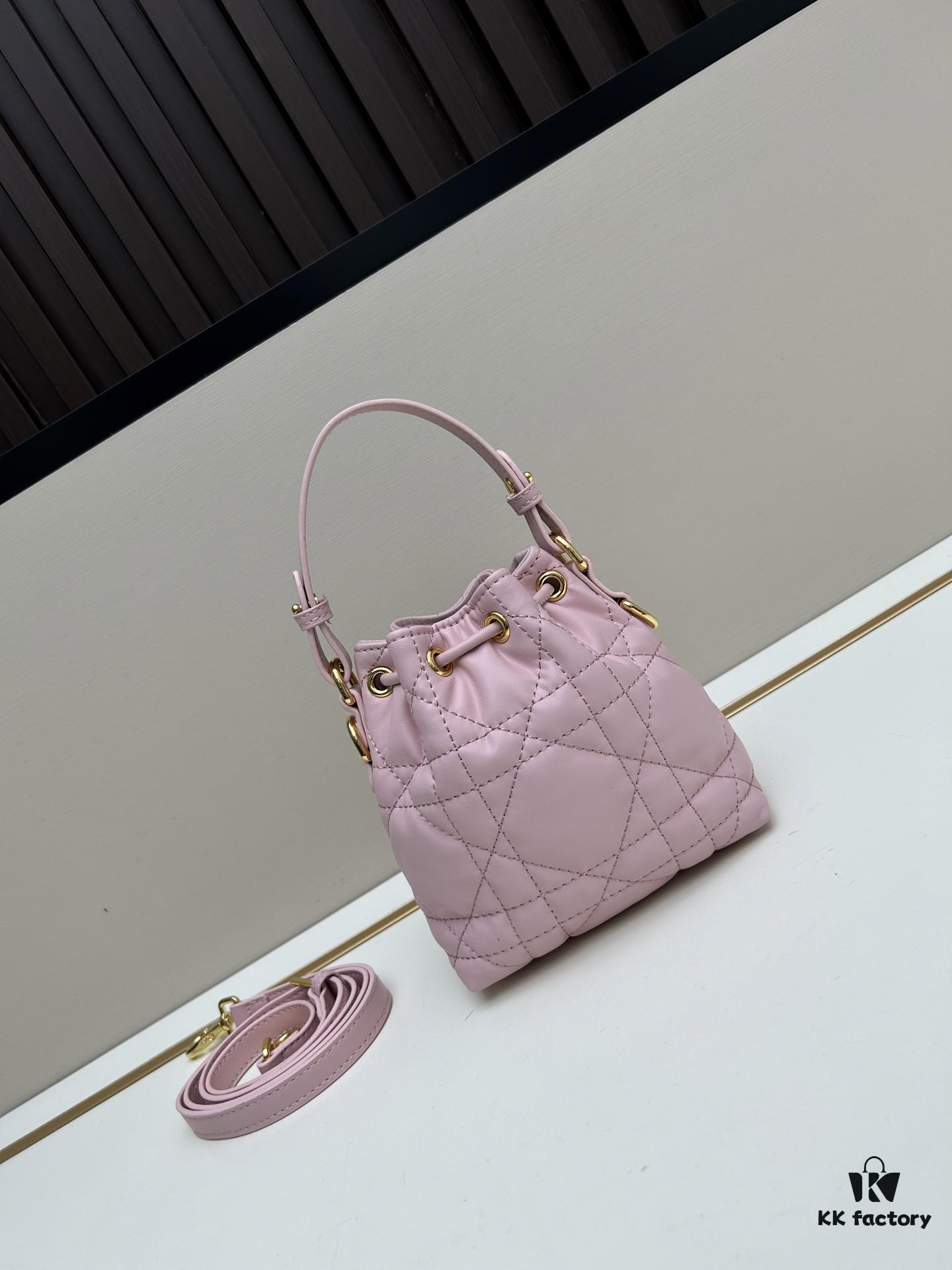 Small DIOR Caro Bucket Bag from the 2025 Autumn Ready-to-Wear Collection