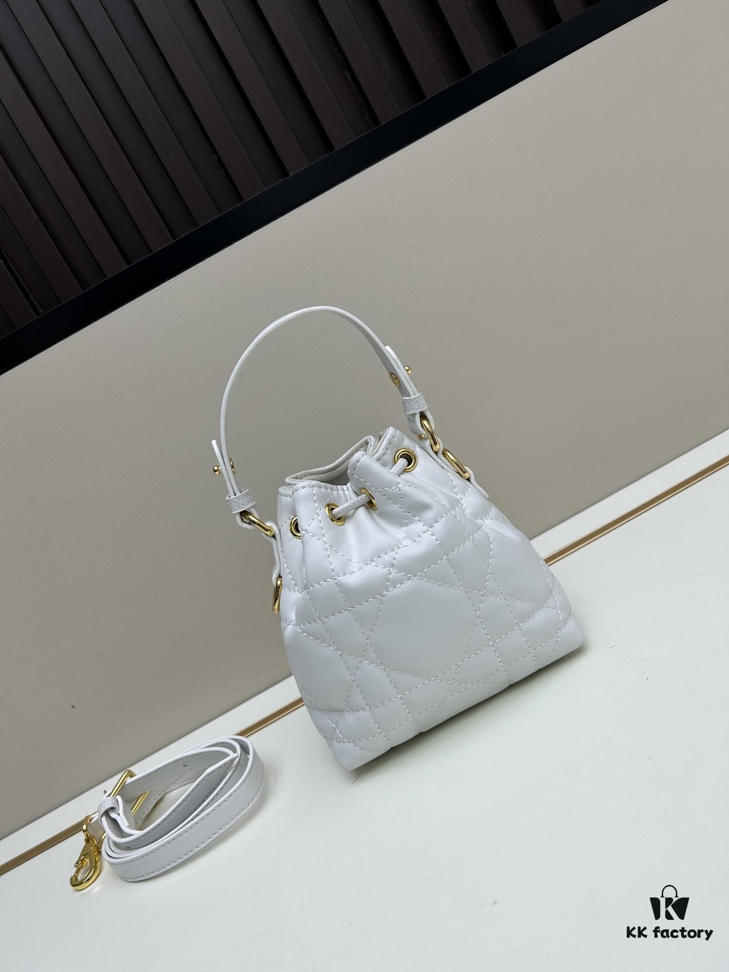 Small DIOR Caro Bucket Bag from the 2025 Autumn Ready-to-Wear Collection