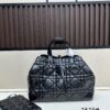 Large Oil-Waxed Calfskin Dior Toujours Bag