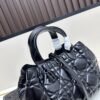 Medium-sized Oil-waxed Calfskin Dior Toujours Bag