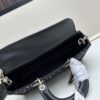 Dior Lady Bag in Black Tweed with Box