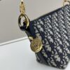 Diorstar Hobo Chain Bag in Blue Denim Dior Oblique Jacquard