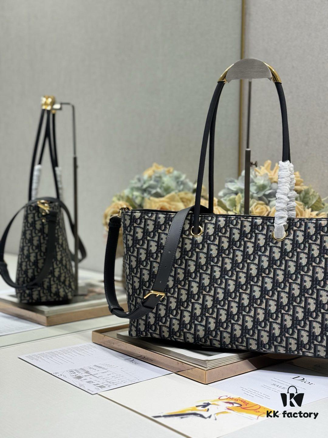 Top-Grade Authentic Dior Stills Handbag (Blue Cloth)